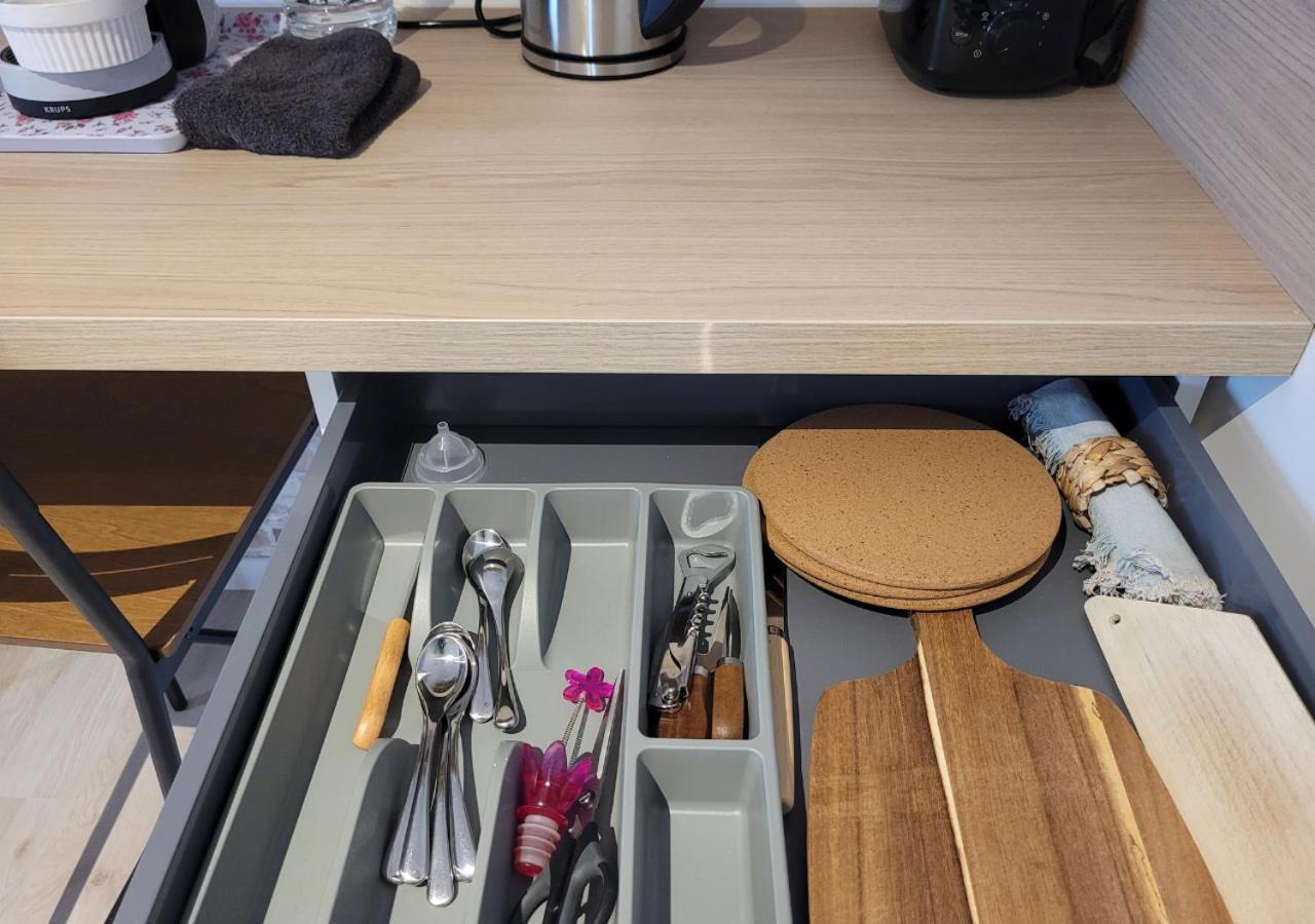Les 3 Bulles Apartment Gueux Luaran gambar