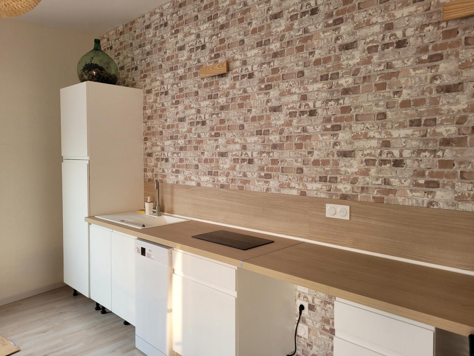 Les 3 Bulles Apartment Gueux Luaran gambar