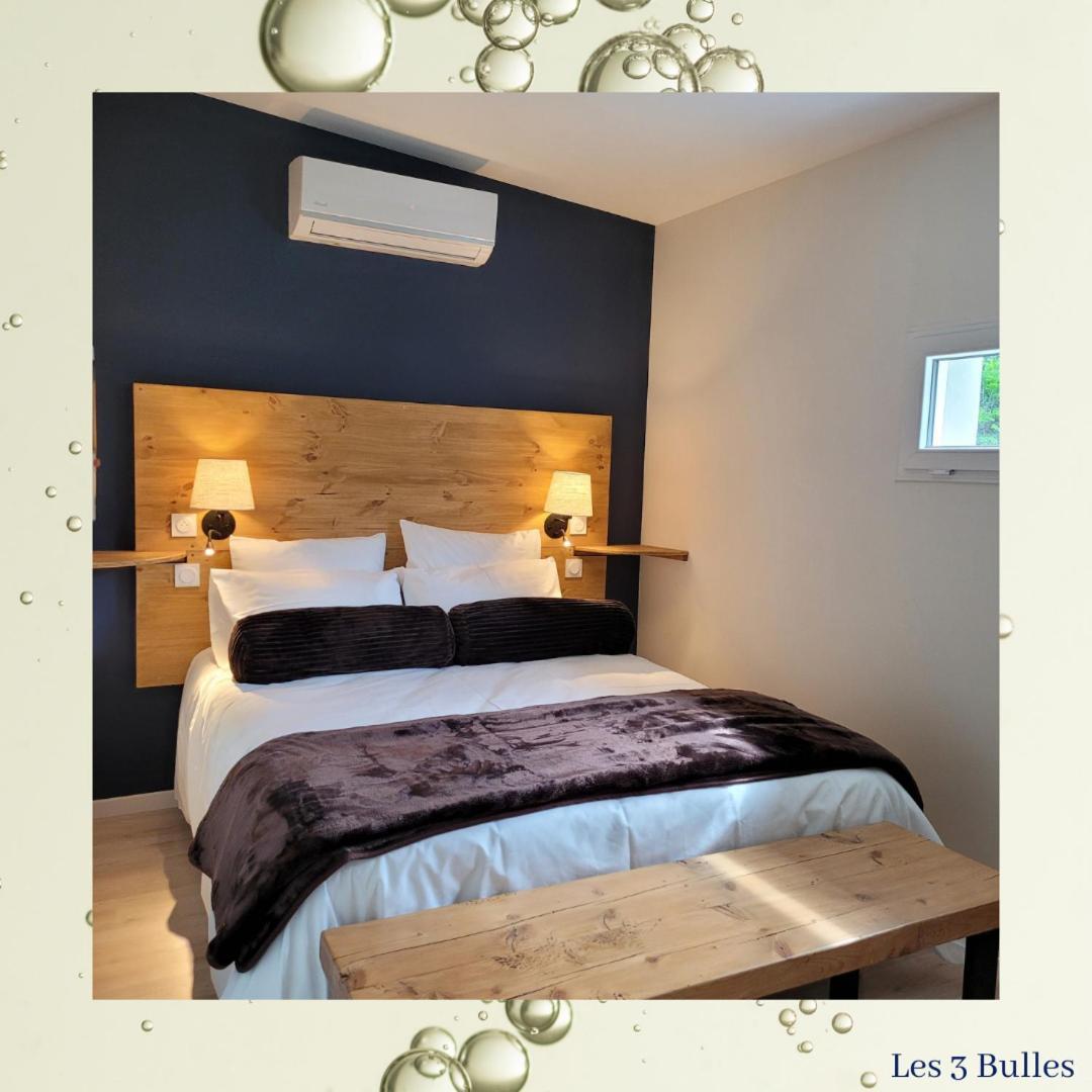Les 3 Bulles Apartment Gueux Luaran gambar